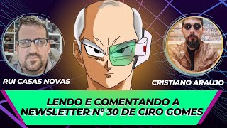 Lendo e comentando a Newsletter n° 30 do Ciro Gomes