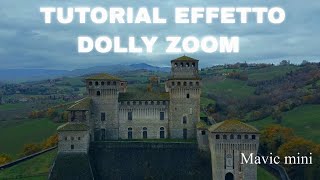 Tutorial effetto Dolly Zoom, Davinci Resolve 16,  immagini Mavic Mini e Pro