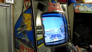 Sega After Burner Arcade Gameplay Demonstration