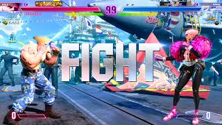 SF6 ▰ NUCKLEDU (Guile) vs IDOM (Manon) ▰ Ranked Match | Street Fighter 6