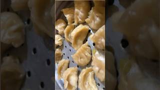 Tasty 🤤 HOMEMADE AATA CHICKEN MOMO SIMPLE RECIPE 🔥 #youtubeshorts #shortsviral #shorts #trending