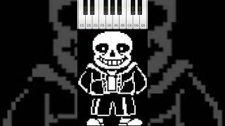 Undertale sans piyano #undertale #sans #piyano #piano