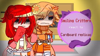 🌟 Smiling Critters react to Carboard replicas 🌟 Poppy Playtime Chapter 3 (🇪🇸/🇷🇺/🇺🇸) My Au!