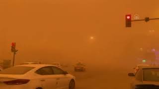 #Baghdad, #Iraq Hit by Massive #Sandstorm as #Sky Turns Orange & Thousands Hospitalized