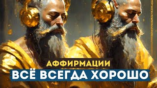 СЛУШАЙ НЕСКОЛЬКО ДНЕЙ И В ЖИЗНЬ ПРИДУТ ЧУДЕСА! АФФИРМАЦИИ! ВСЁ ВСЕГДА ХОРОШО!