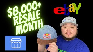 $8,000+ 30 Days of Sales - eBay and Facebook Marketplace FULL TIME RESELLING