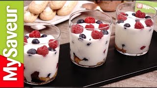 Trifle aux fruits rouges (La bonne cuisine des blogs)