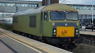 GBRF 69013 passing Peterborough