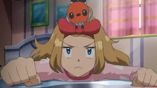 Fletchling despierta a Serena (Pokémon XY)