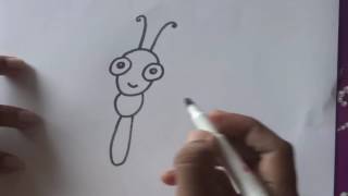 How to Draw a fly Drawing Ideas for Kids