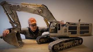 XXL RC Bagger 180kg Baubericht Teil 7 / RC Excavator 180kg Buildingreport part 7/RC Modellbagger