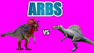 SPINOSAURUS vs ULTIMASAURUS - Animal Revolt Battle Simulator (ARBS)