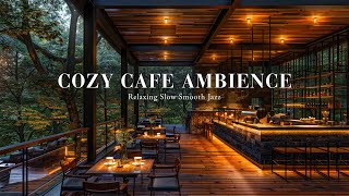 Smooth Jazz Piano Ballads for Stress Relief ☕ Relaxing Jazz Music in Cozy Cafe Ambience