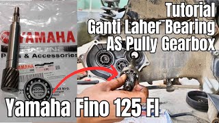 Ganti Laher Bearing AS Pully Gearbox Yamaha Fino 125 FI untuk Pemula - Mudah dan Praktis! (Part 2)