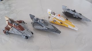 LEGO STAR WARS : Jedi STARFIGHTERS collection