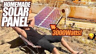 Homemade Powerful 3000w Photovoltaic Solar Panel with CD / DVD