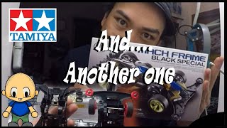 Part 1 Mach frame black special build tamiya mini 4wd