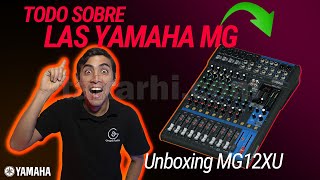 Mezcladoras YAMAHA MG ¡Todos los modelos! (& Unboxing MG12xu)