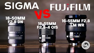 Sigma 18-50mm vs Fuji 16-55mm vs Fuji 18-55mm | Which Handles 40MP Best?