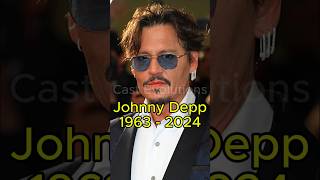 Johnny Depp (1963-2024) Then And Now #johnnydepp #shorts