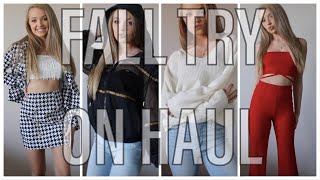 HUGE FALL TRY ON HAUL - Lululemon, Brandy Melville, Fabletics, Shein & More!