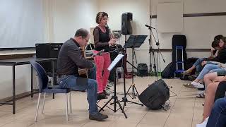 Mendelssohn song without words No. 32, Clarinet- Orit Orbach, Guitar- Oded Shoub