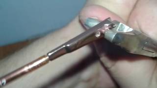 Сломанный заушник Ремонт очков. Repair Broken earphone points.