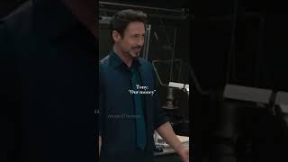 Tony always pays || #pov #avengers #funny #tonystark #ironman #yn #marvel #mcu #edit #shorts #money