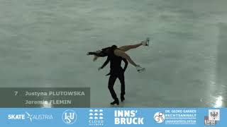 Alpen Trophy 2018 Justyna PLUTOWSKA / Jeremie FLEMIN FD