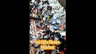 Lal Qila Shoes Market   300 Re Only Sale #Shoes #bazar #charbazar #sale #trand #brand #nike #trand