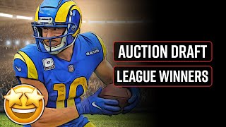 Auction Draft League Winners [2024 Salary Cap Draft]