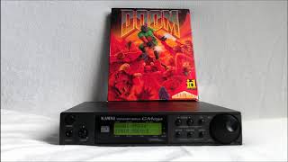 Doom Soundtrack Music E2M7 Kawai GMega General Midi Wavetable