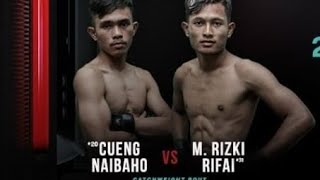 CEUNG NAIBAHO VS M. RIZKI RIFAI FN57 live