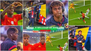 Yamal X Williams Vs England Euro 2024 / RARE CLIPS ● SCENEPACK 4K (With AE CC and TOPAZ)