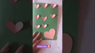 Easy Teacher's Day Handmade Card ❤️#ytshorts #shorts #Viral shorts