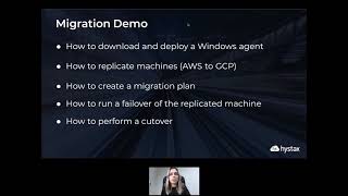 Hystax Acura Group Demo: 'How to migrate workloads from AWS to GCP in a fully-automated way'