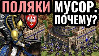 ПОЛЯКИ: Бывшая ТОП-1 нация стала худшей в Age of Empires 2