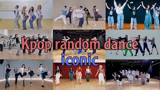 Kpop random dance mirrored (ICONIC)