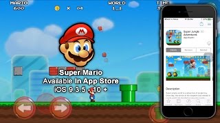 Download Super Mario Bros From App Store For  iOS 10.1.1 For Free