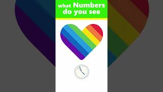 Do you have bad eyesight? 🍀🧲 Can you see the numbers? Cool and Quick, your eye vision :))    #Short