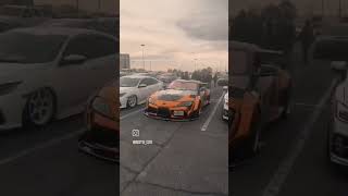 Toyota Supra Orange MK5 In Texas 🇺🇸 🧡 #cars  #shortvideo #toyota #trending #youtube #youtubeshorts