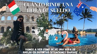 Italia vs Australia: Cuanto rinde una hora de sueldo? | Work & Travel | feat@Viajeseinversiones