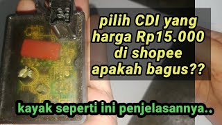 seperti ini tanda CDI lemah pada setiap motor