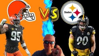 Steelers fan's Live Reaction & Play-by-play (sorta) CLE at PIT [WK2  9/18]