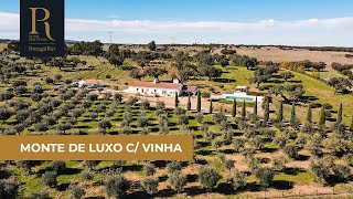 Monte Alentejano de luxo com vinha premium