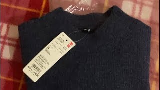 UNIQLO Mock Neck Sweater #uniqlo #uniqlounbox #uniqloindia