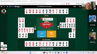 Robots! - 5 hands against a top bridge player (Christophe Grosset) - 4th October 2024