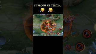 dyrroth vs terizla🔥😂#mlbb#shorts#chishy gaming