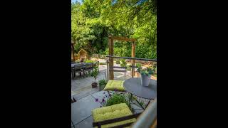 Garden Timber Ideas - Timber Arches - Gardening Tips UK #shorts