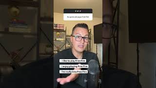 Respondendo à pergunta do seguidor:Como dizer de outras formas 'Eu gosto de jogar Free Fire'?
